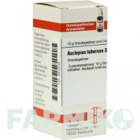 АСКЛЕПИАС ТУБЕРОЗА (ASCLEPIAS TUBEROSA) D 30 глобули 10 г - Гомеопатия DHU