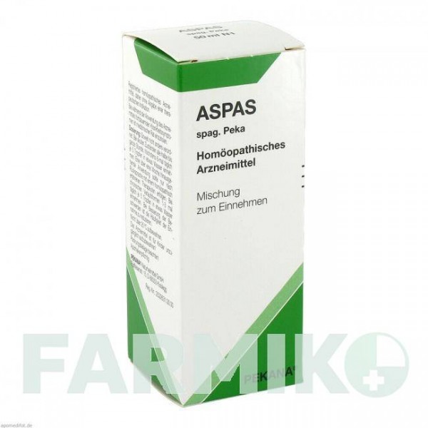 АСПАС (ASPAS) капли 50 мл - Гомеопатия PEKANA NATURHEILMITTEL