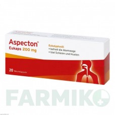 АСПЕКТОН (ASPECTON) 200 мг капсулы 20 шт - Эвкалиптовое масло HERMES