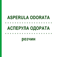 АСПЕРУЛА ОДОРАТА (ASPERULA ODORATA) розчин 20 мл - Гомеопатія DHU