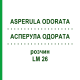 АСПЕРУЛА ОДОРАТА (ASPERULA ODORATA) LM 26 раствор 10 мл - Гомеопатия ARCANA DR.SEWERIN