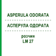 АСПЕРУЛА ОДОРАТА (ASPERULA ODORATA) LM 27 раствор 10 мл - Гомеопатия ARCANA DR.SEWERIN