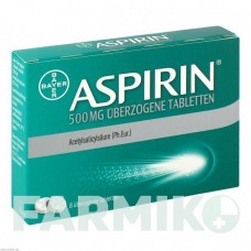 АСПИРИН (ASPIRIN) 500 мг таблетки 8 шт - Ацетилсалициловая кислота BAYER