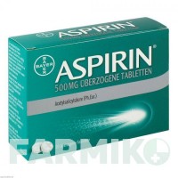 АСПІРИН (ASPIRIN) 500 мг таблетки 20 шт - Ацетилсаліцилова кислота BAYER