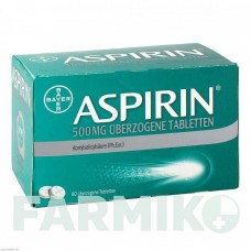 АСПИРИН (ASPIRIN) 500 мг таблетки 80 шт - Ацетилсалициловая кислота BAYER