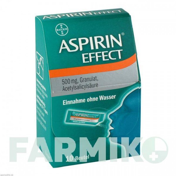 АСПИРИН (ASPIRIN) гранулы 10 шт - Ацетилсалициловая кислота BAYER