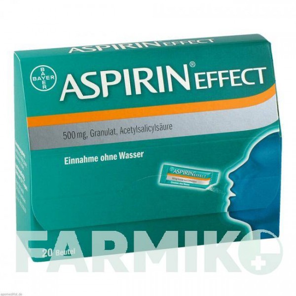 АСПИРИН (ASPIRIN) гранулы 20 шт - Ацетилсалициловая кислота BAYER
