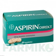 АСПИРИН (ASPIRIN) таблетки 20 шт - Ацетилсалициловая кислота BAYER