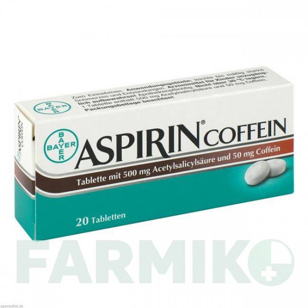 АСПИРИН (ASPIRIN) таблетки 20 шт - Ацетилсалициловая кислота, Другое BAYER