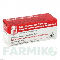 АСС (ASS) 100 мг таблетки 50 шт - Ацетилсалициловая кислота ALIUD PHARMA