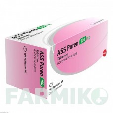 АСС (ASS) 100 мг таблетки 100 шт - Ацетилсаліцилова кислота PUREN PHARMA