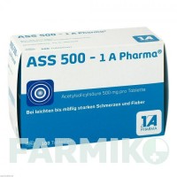 АСС (ASS) 500 таблетки 100 шт - Ацетилсаліцилова кислота, Інше 1 A PHARMA