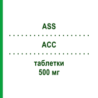 АСС (ASS) 500 мг таблетки 30 шт - Ацетилсаліцилова кислота FAIRMED HEALTHCARE