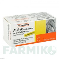 АСС (ASS) таблетки 10 шт - Ацетилсаліцилова кислота, Інше RATIOPHARM