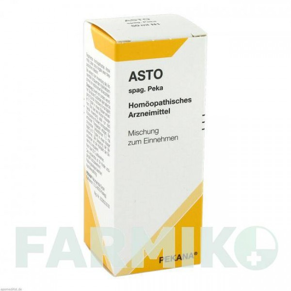 АСТО (ASTO) капли 50 мл - Гомеопатия PEKANA NATURHEILMITTEL
