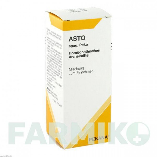 АСТО (ASTO) капли 100 мл - Гомеопатия PEKANA NATURHEILMITTEL