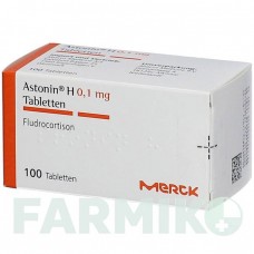 АСТОНИН (ASTONIN) 0,1 мг таблетки 100 шт - Флудрокортизон ABACUS MEDICINE