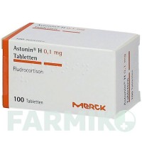 АСТОНИН (ASTONIN) 0,1 мг таблетки 100 шт - Флудрокортизон MERCK HEALTHCARE