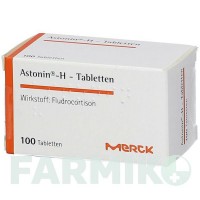 АСТОНІН (ASTONIN) таблетки 100 шт - Флудрокортизон ACA MULLER-ADAG PHARMA