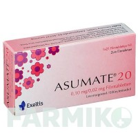 АСУМАТ (ASUMATE) 0,1 мг/0,02 мг таблетки 21 шт - Левоноргестрел, Этинилэстрадиол EXELTIS
