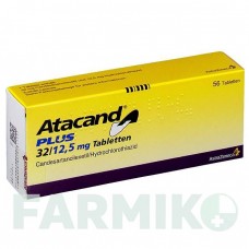 АТАКАНД (ATACAND) 32 мг/12,5 мг таблетки 56 шт - Кандесартан, Гідрохлоротіазид CHEPLAPHARM