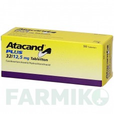 АТАКАНД (ATACAND) 32 мг/12,5 мг таблетки 98 шт - Кандесартан, Гідрохлоротіазид CHEPLAPHARM