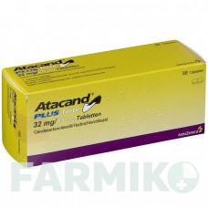 АТАКАНД (ATACAND) 32 мг/25 мг таблетки 98 шт - Кандесартан, Гидрохлоротиазид ABACUS MEDICINE