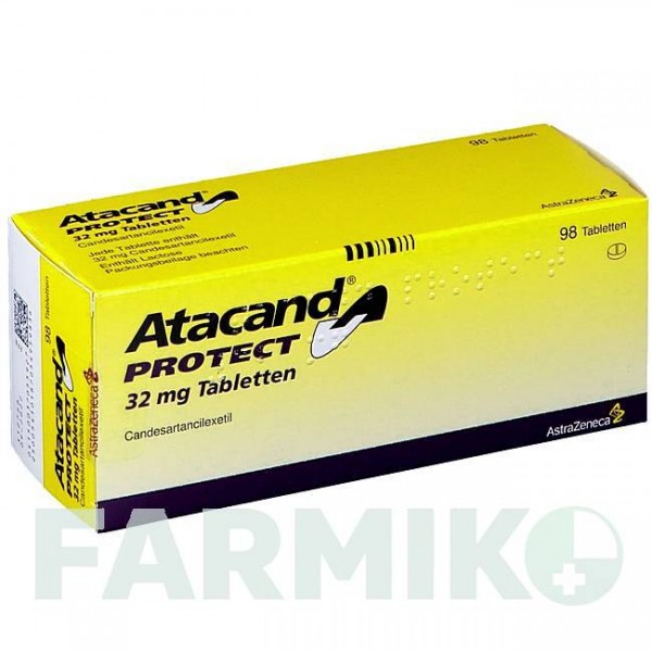 АТАКАНД (ATACAND) 32 мг таблетки 98 шт - Кандесартан CHEPLAPHARM
