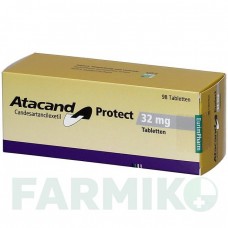 АТАКАНД (ATACAND) 32 мг таблетки 98 шт - Кандесартан EURIMPHARM