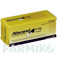 АТАКАНД (ATACAND) 4 мг таблетки 98 шт - Кандесартан KOHLPHARMA