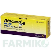 АТАКАНД (ATACAND) 8 мг/12,5 мг таблетки 28 шт - Кандесартан, Гидрохлоротиазид CHEPLAPHARM