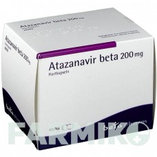 АТАЗАНАВИР (ATAZANAVIR) 200 мг капсулы 60 шт - Атазанавир BETAPHARM