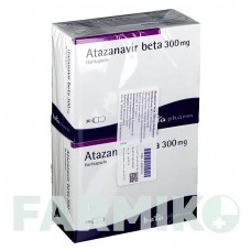 АТАЗАНАВИР (ATAZANAVIR) 300 мг капсулы 60 шт - Атазанавир BETAPHARM