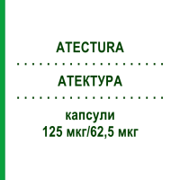 АТЕКТУРА (ATECTURA) 125 мкг/62,5 мкг капсулы 3x30 шт - Индакатерол, Мометазон KOHLPHARMA