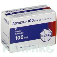 АТЕГЕКСАЛ (ATEHEXAL) 100 таблетки 100 шт - Атенолол HEXAL