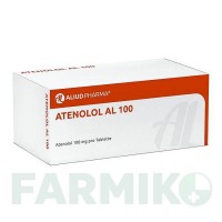 АТЕНОЛОЛ (ATENOLOL) 100 таблетки 100 шт - Атенолол ALIUD PHARMA