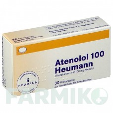 АТЕНОЛОЛ (ATENOLOL) 100 таблетки 30 шт - Атенолол HEUMANN PHARMA