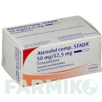 АТЕНОЛОЛ (ATENOLOL) 50 мг/12,5 мг таблетки 100 шт - Атенолол, Хлорталидон STADAPHARM