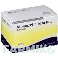 АТОМОКСЕТИН (ATOMOXETIN) 10 мг капсули 56 шт - Атомоксетин BETAPHARM