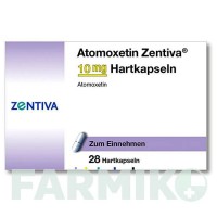 АТОМОКСЕТИН (ATOMOXETIN) 10 мг капсулы 28 шт - Атомоксетин ZENTIVA