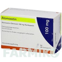 АТОМОКСЕТИН (ATOMOXETIN) 100 мг капсулы 28 шт - Атомоксетин GLENMARK