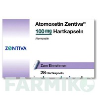 АТОМОКСЕТИН (ATOMOXETIN) 100 мг капсулы 28 шт - Атомоксетин ZENTIVA
