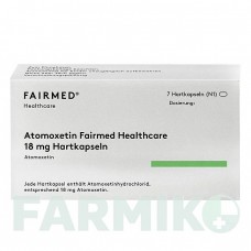 АТОМОКСЕТИН (ATOMOXETIN) 18 мг капсули 7 шт - Атомоксетин FAIRMED HEALTHCARE