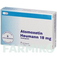 АТОМОКСЕТИН (ATOMOXETIN) 18 мг капсули 7 шт - Атомоксетин HEUMANN PHARMA