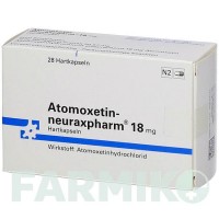 АТОМОКСЕТИН (ATOMOXETIN) 18 мг капсулы 28 шт - Атомоксетин NEURAXPHARM