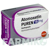 АТОМОКСЕТИН (ATOMOXETIN) 18 мг капсули 28 шт - Атомоксетин PUREN PHARMA