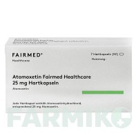 АТОМОКСЕТИН (ATOMOXETIN) 25 мг капсули 7 шт - Атомоксетин FAIRMED HEALTHCARE