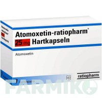 АТОМОКСЕТИН (ATOMOXETIN) 25 мг капсули 7 шт - Атомоксетин RATIOPHARM