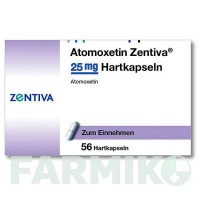 АТОМОКСЕТИН (ATOMOXETIN) 25 мг капсулы 56 шт - Атомоксетин ZENTIVA