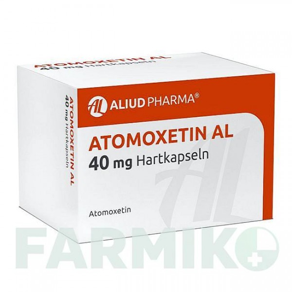 АТОМОКСЕТИН (ATOMOXETIN) 40 мг капсулы 28 шт - Атомоксетин ALIUD PHARMA